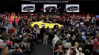 01/2022, Chevrolet Corvette Z06 70th Anniversary Edition bei Barrett-Jackson