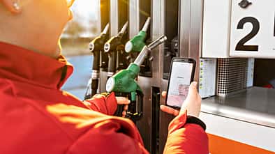 Mobiles Bezahlen an Tankstellen