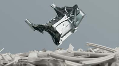 Volvo Mega Casting neue E-Auto-Architektur
