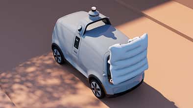 Autoliv externer Airbag Außenairbag Nuro