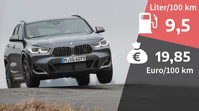 04/2022, Kosten und Realverbrauch BMW X2 M35i