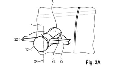 VW-Patent versenkbare Türgriffe