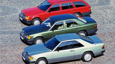 Mercedes W124 Modellpalette