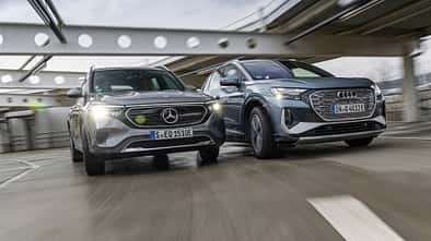 Audi Q4 50 E-Tron Quattro, Mercedes EQB 350 4Matic