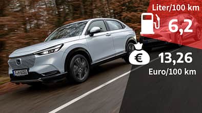 05/2022, Kosten und Realverbrauch Honda HR-V E:HEV