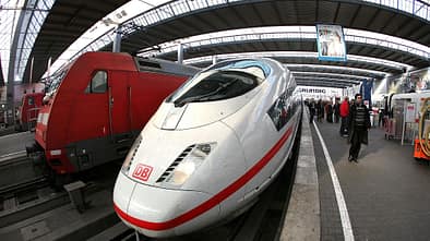 Deutsche Bahn ICE Bahnhof
