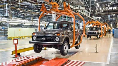 Lada Niva Produktion