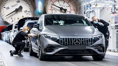 Mercedes Produktion Gas Energie
