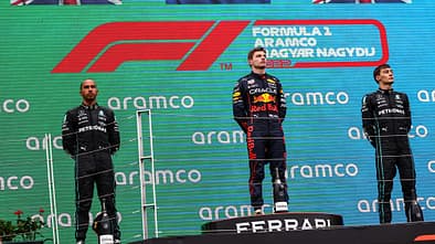 Hamilton - Verstappen - Russell - Formel 1 - GP Ungarn 2022 - Budapest - Rennen