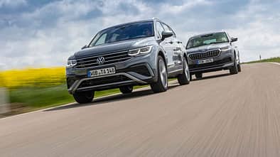 Skoda Kodiaq 2.0 TDI 4x4, VW Tiguan Allspace 2.0 TDI 4Motion
