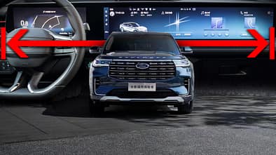 Ford Explorer China 2022 Display Interieur Collage Aufmacher