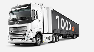 Designwerk Elektro-Lkw E-Truck