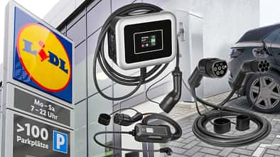 Lidl Wallbox und Ladekabel 