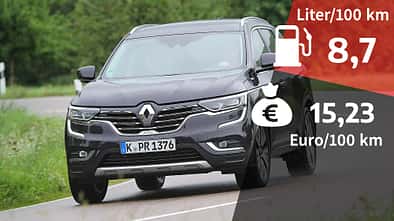 Renault Koleos Realverbrauch