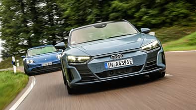 Audi e-tron GT Quattro, Porsche Taycan 4s
