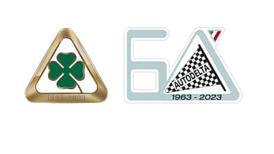 Alfa Romeo Quadrifoglio und Autodelta Logo