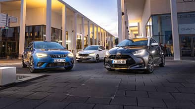 Seat Ibiza 1.0 TSI, Skoda Fabia 1.0 TSI, Toyota Yaris 1.5 VVT-I