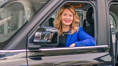 Dr. Olga Nevska, 44, ist seit 2019 Geschäftsführerin der Telekom MobilitySolutions. Dr. Olga Nevska, 44, ist seit 2019 Geschäftsführerin der Telekom MobilitySolutions.