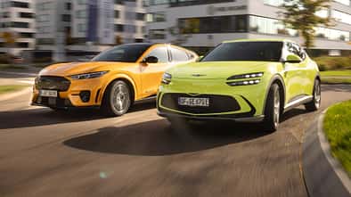 Ford Mustang Mach-E GT, Genesis GV60 Sport Plus