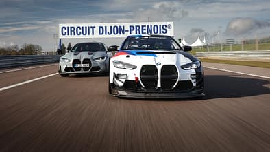 BMW M4 CSL gegen GT4, Rennstrecken-Vergleich