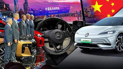 Shanghai Auto Show 2023 Deutsche Hersteller Collage