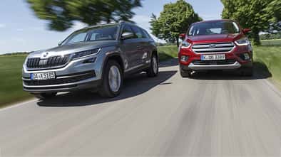 Ford Kuga Skoda Kodiaq Gebrauchtwagenvergleich 2023