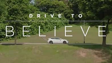 Tesla Werbespot Drive to believe