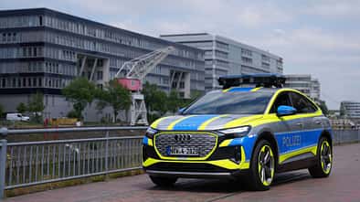 Polizei Elektroauto