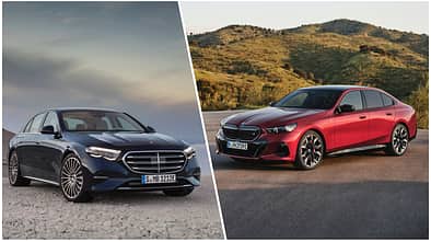 Mercedes E-Klasse und BMW 5er