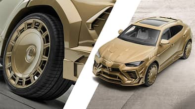 Mansory Lamborghini Urus Venatus Forged Wheel Design Gold