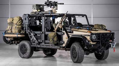 Rheinmetall Luftlandefahrzeug Caracal Mercedes G
