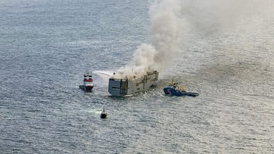 Fremantle Highway Autotransporter Feuer