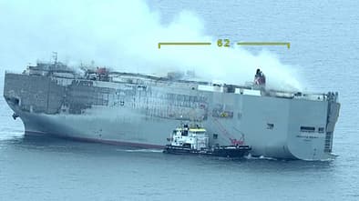 Autotransporter roro-Schiff Brand Fremantle Highway