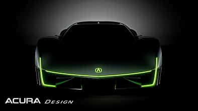 Honda Acura NSX Ausblick Teaser Elektrosportwagen
