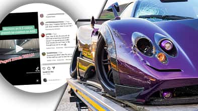 Pagani Zonda 760 LH Crash Collage