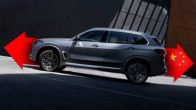 BMW X5 Langversion China Aufmacher Pfeile