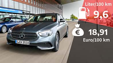 11/2020, Kosten und Realverbrauch Mercedes E 450 4Matic
