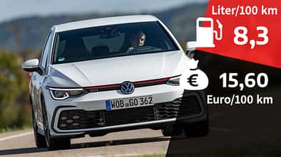 Realverbrauch VW Golf GTI