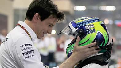 Felipe Massa & Toto Wolff - F1 2014