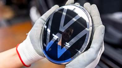 VW Volkswagen Logo Emblem Plakette Schild