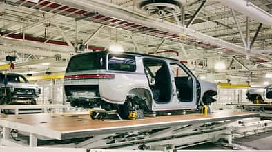 Rivian Fabrik Autofabrik Produktion Elektroauto