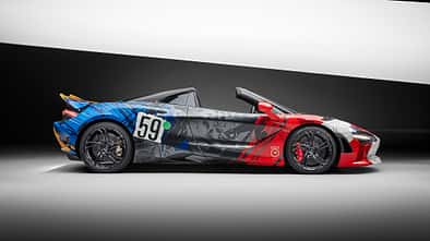 McLaren 750S mit 3-7-59 Motiv