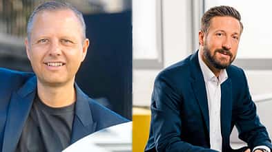 Wolfgang Ufer Samrt Deutschland links und Dirk Adelmann Smart Europa