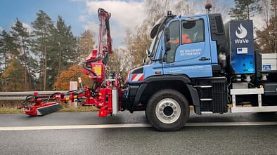 Unimog mit Wasserstoff-Verbrennungsmotor