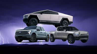 Tesla Cybertruck vs. Rivian R1T vs. Ford Lightning