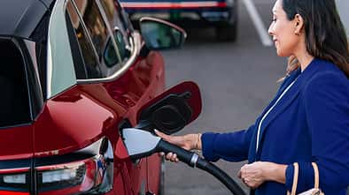 VW Elektroauto laden, Ladesteckdose