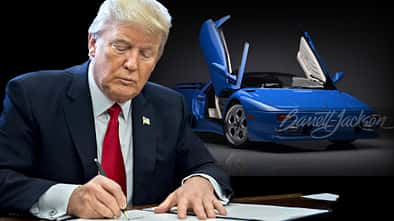 Lamborghini Diablo Roadster von Donald Trump
