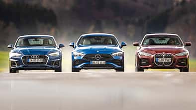 Audi A5, BMW 430i, Mercedes CLE 300