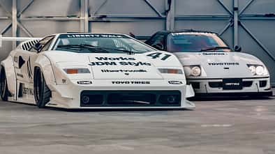 Liberty Walk Countach Widebody Autozam F40 Look Collage