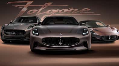 Maserati Folgore Elektro Modelle Grecale Granturismo MC20 Collage